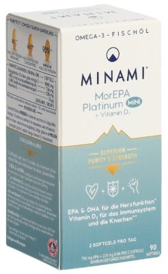 MINAMI MorEPA Platinum Mini caps moll bte 90 pce