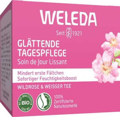 WELEDA soin jour lissant rose musq&thé bla 40 ml