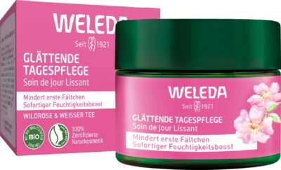 WELEDA soin jour lissant rose musq&thé bla 40 ml