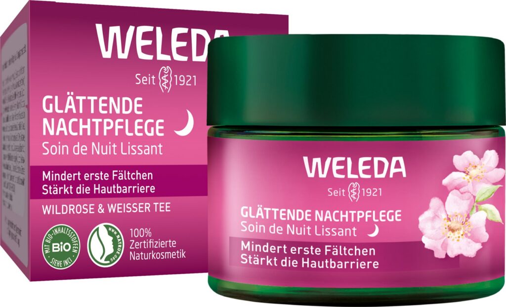 WELEDA soin nuit lissant rose musq&thé bla 40 ml