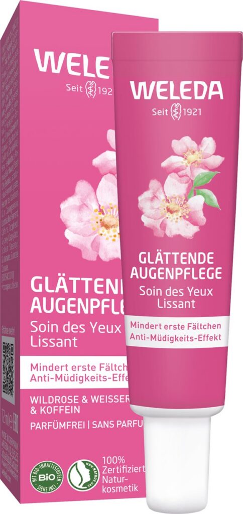 WELEDA soin cont yeux liss rose musq&thé bla 12 ml