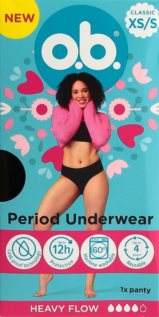 OB sous-vêtement menstruel XS/S