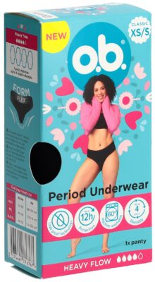 OB sous-vêtement menstruel XS/S