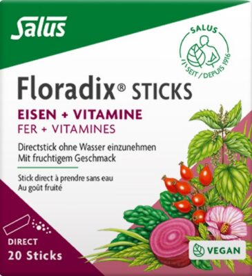 FLORADIX Fer + vitamines sticks 20 pce