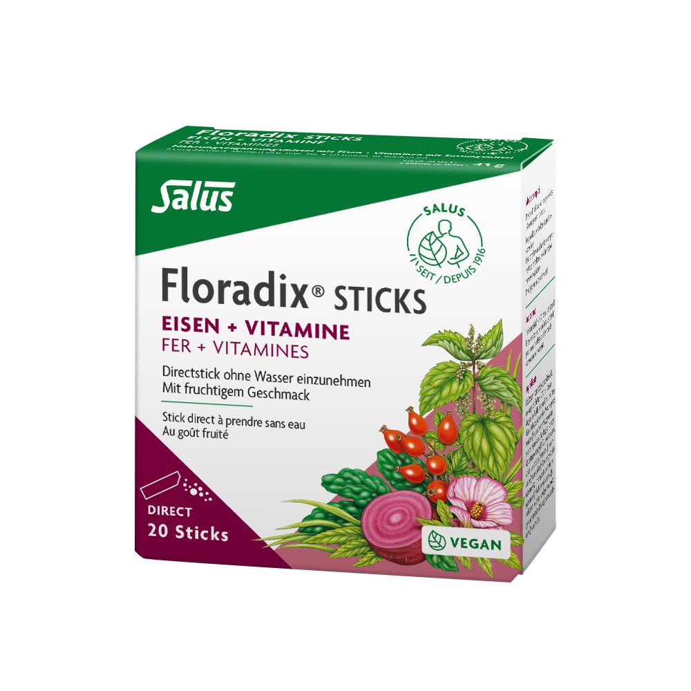 FLORADIX Fer + vitamines sticks 20 pce