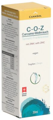 CANNSOL C-O-Z liq avec zinc fl pip 30 ml