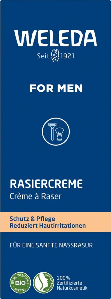 WELEDA FOR MEN crème à raser (n) tb 75 ml