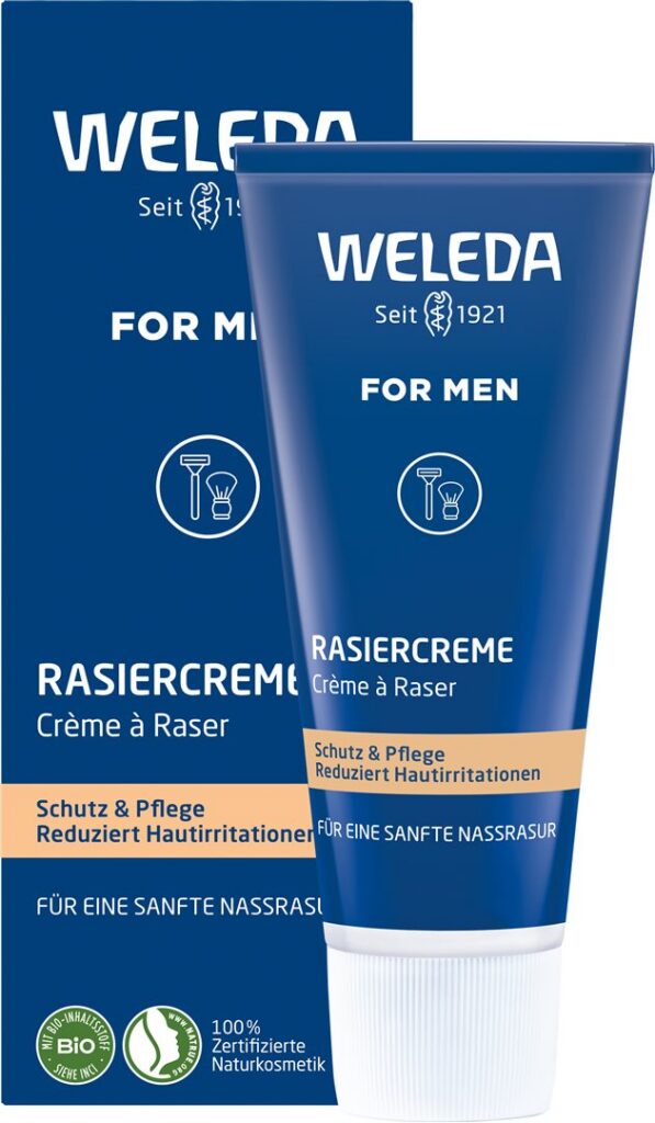 WELEDA FOR MEN crème à raser (n) tb 75 ml