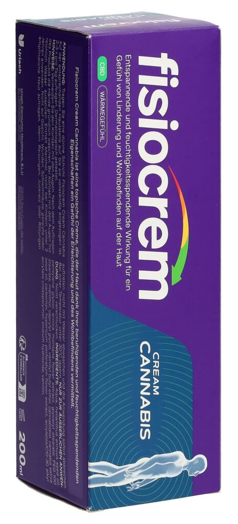 FISIOCREM crème cannabis tb 200 ml