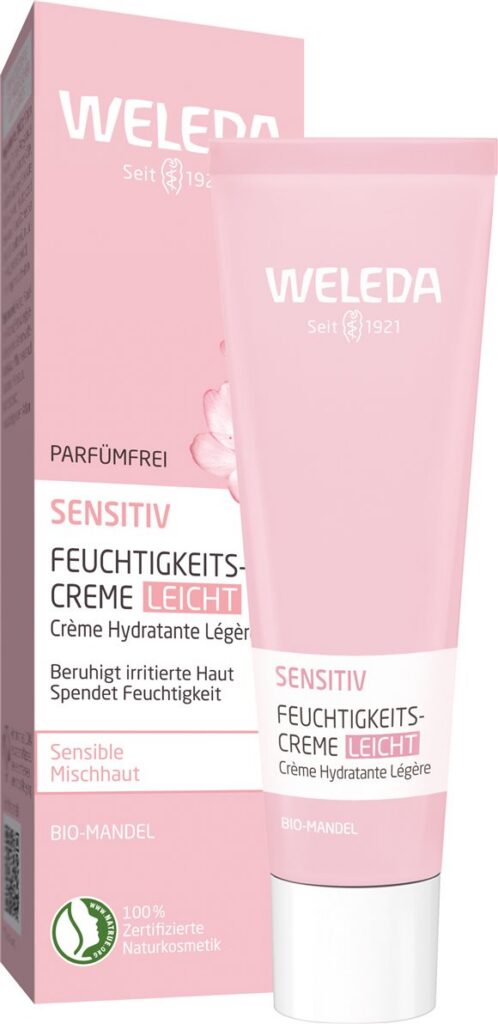 WELEDA crème hydratante légère sens amande 30 ml