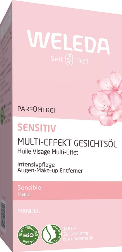 WELEDA huile visage multi-effet sens amande 50 ml
