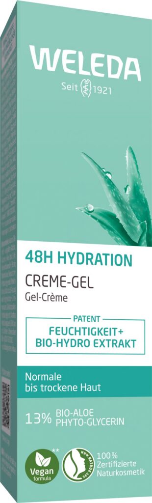 WELEDA 48h hydration crème-gel tb 30 ml
