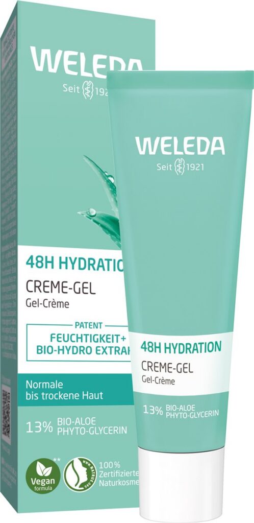 WELEDA 48h hydration crème-gel tb 30 ml