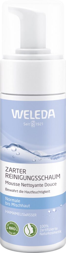 WELEDA mousse nettoyante douce dist 150 ml