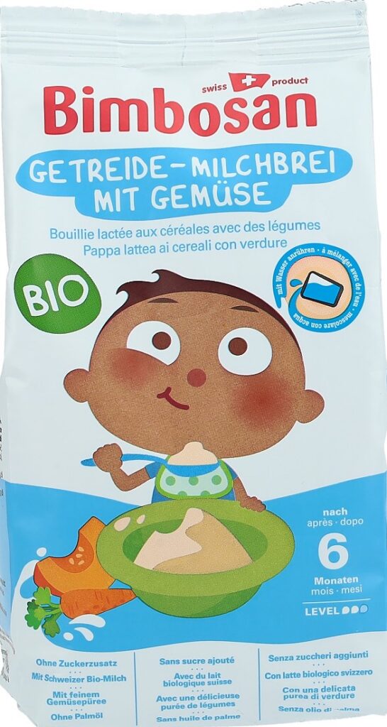 BIMBOSAN bouillie lactée bio céréales légum 300 g