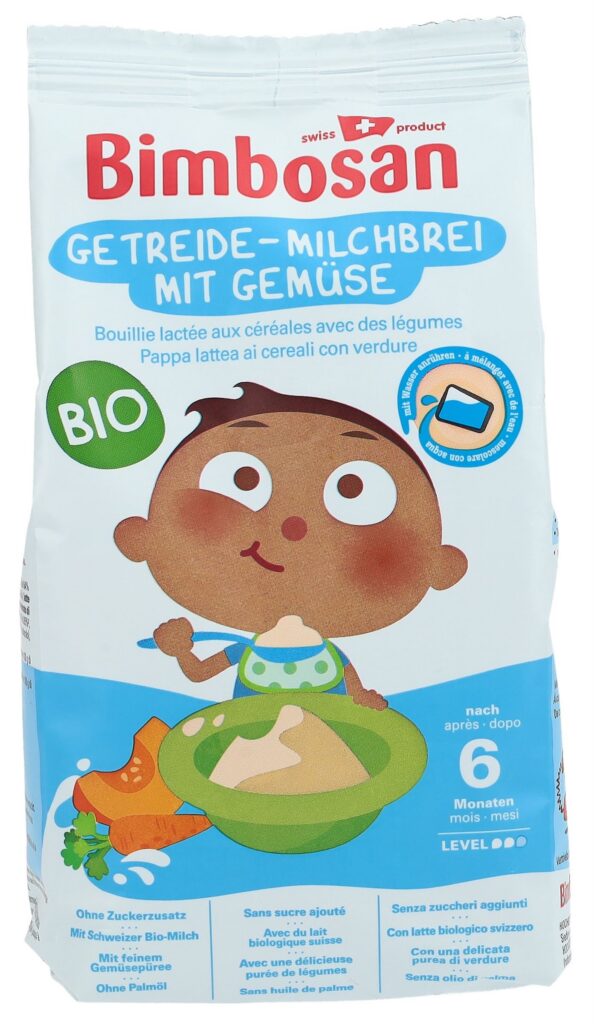 BIMBOSAN bouillie lactée bio céréales légum 300 g