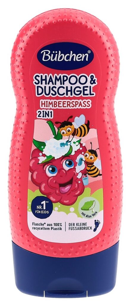 BÜBCHEN Kids 2 in 1 Himbeerspass fl 230 ml