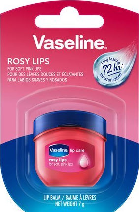VASELINE Lip Balm Mini Jar rosy 7 g