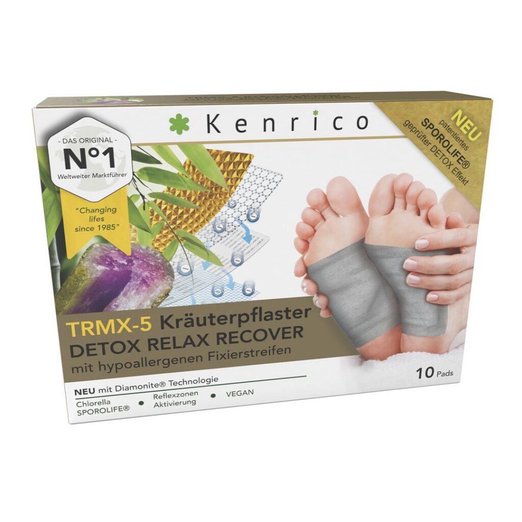 KENRICO emplâtre végétal TRMX-5 DETOX 10 pce