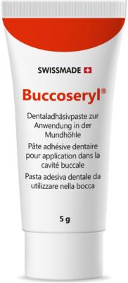 BUCCOSERYL pâte adhésive dentaire tb 5 g