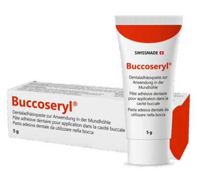BUCCOSERYL pâte adhésive dentaire tb 5 g