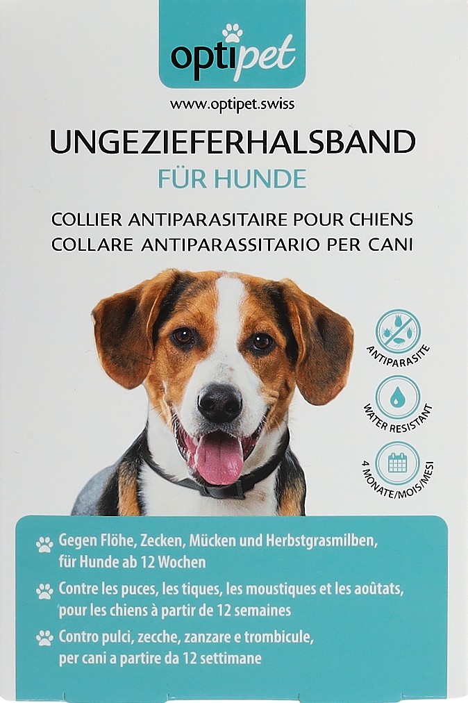 OPTIPET collier antiparasitaire chiens