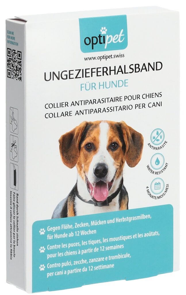 OPTIPET collier antiparasitaire chiens