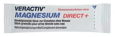 VERACTIV Magnesium Direct+ citron stick 30 pce
