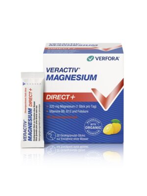 VERACTIV Magnesium Direct+ citron stick 30 pce