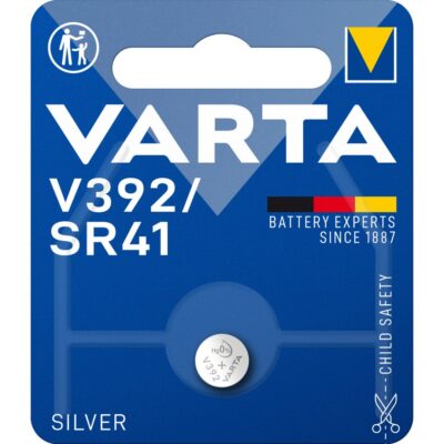 VARTA pile bouton silver V392/SR41