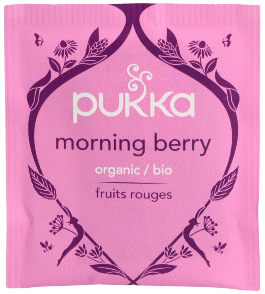 PUKKA Morning Berry thé bio sach 20 pce
