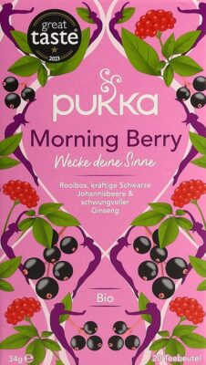 PUKKA Morning Berry thé bio sach 20 pce