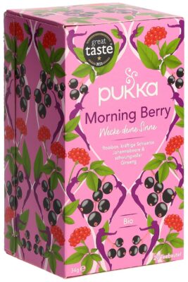 PUKKA Morning Berry thé bio sach 20 pce