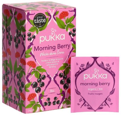 PUKKA Morning Berry thé bio sach 20 pce
