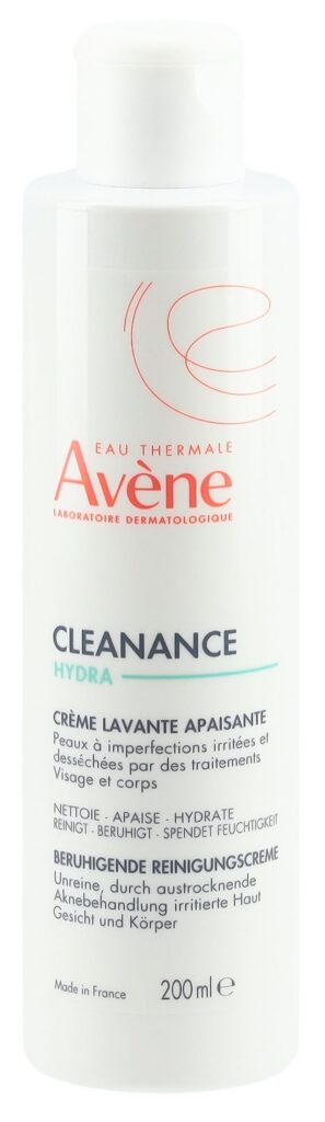 AVENE Cleanance HYDRA crème lavante apais 200 ml
