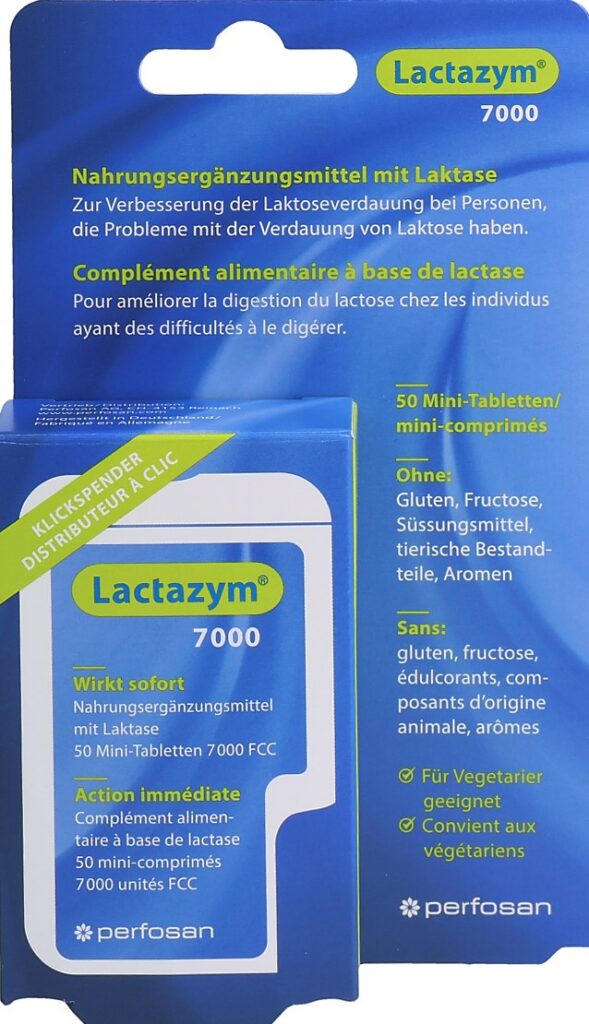 LACTAZYM 7000 mini cpr 50 pce
