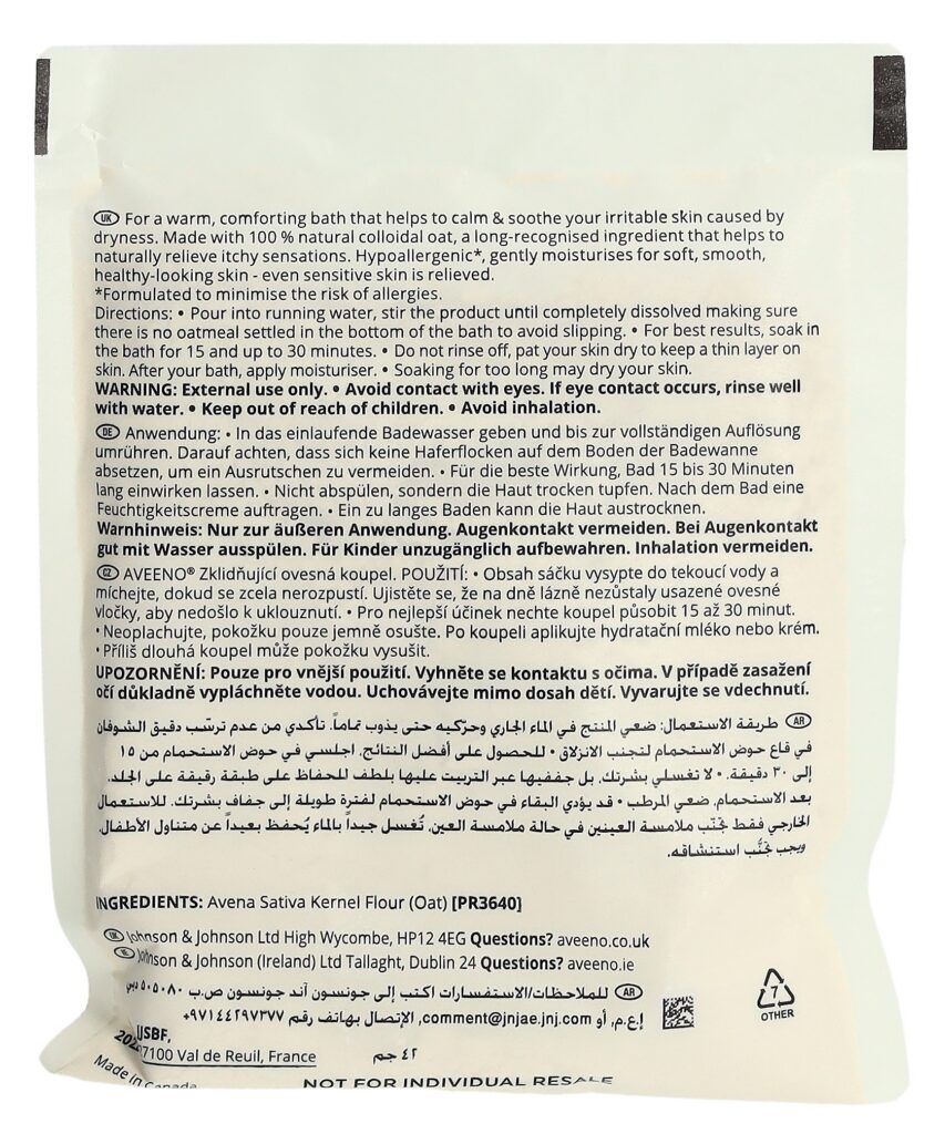 AVEENO Dermexa additif bain apaisant 336 g