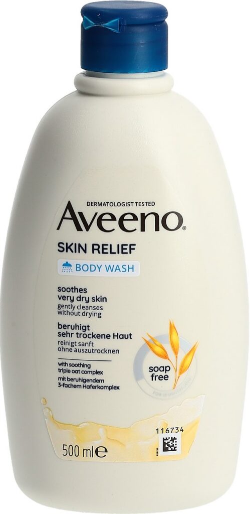 AVEENO Skin Relief gel nettoyant sans savon 500 ml