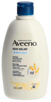 AVEENO Skin Relief gel nettoyant sans savon 500 ml