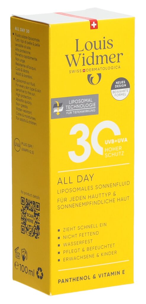 WIDMER All Day SPF30 parf 100 ml