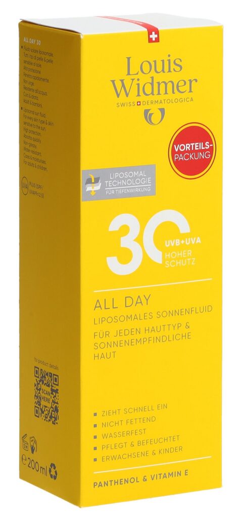 WIDMER All Day SPF30 Val Pack parf 200 ml