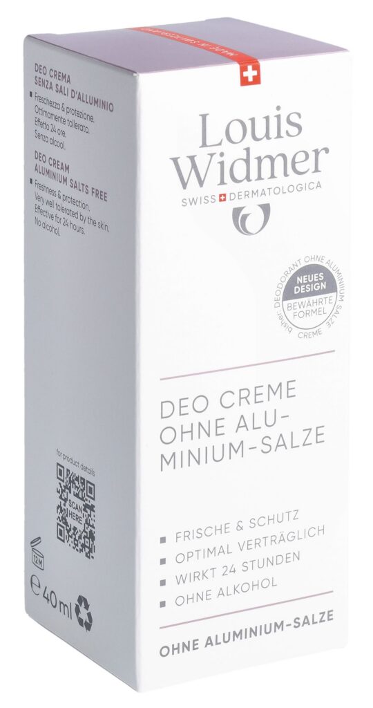 WIDMER déo crème s alu parf 40 ml