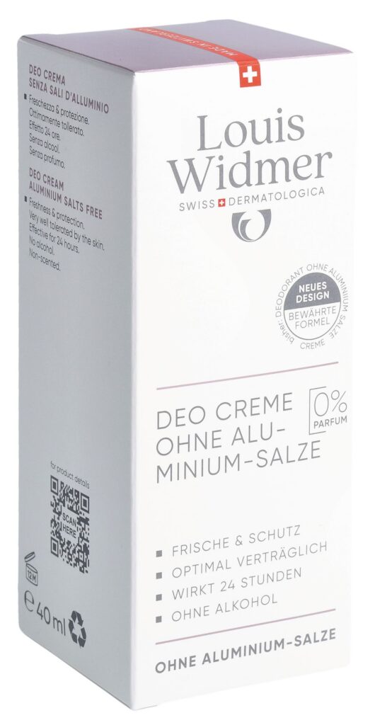 WIDMER déo crème s alu s parf (n) 40 ml