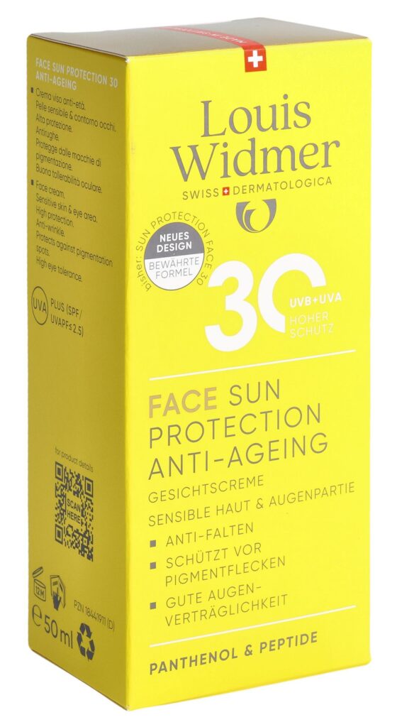 WIDMER face sun prot anti-ag SPF30 parf 50 ml
