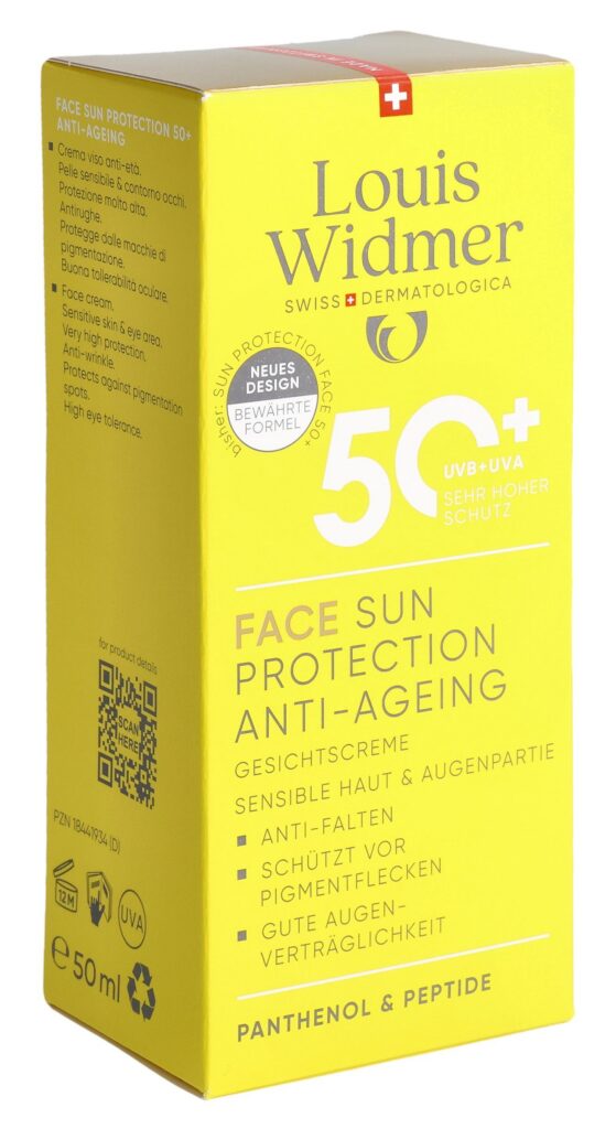 WIDMER face sun prot anti-ag SPF50+ parf 50 ml