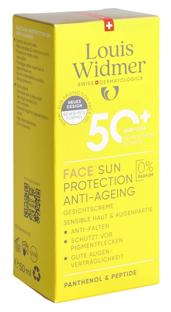 WIDMER face sun prot anti-ag SPF50+ s parf 50 ml