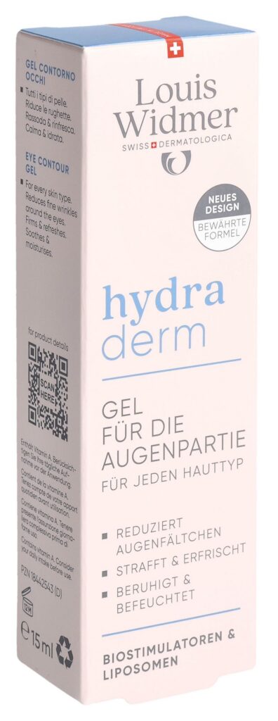 WIDMER Hydraderm gel contour yeux parf 15 ml