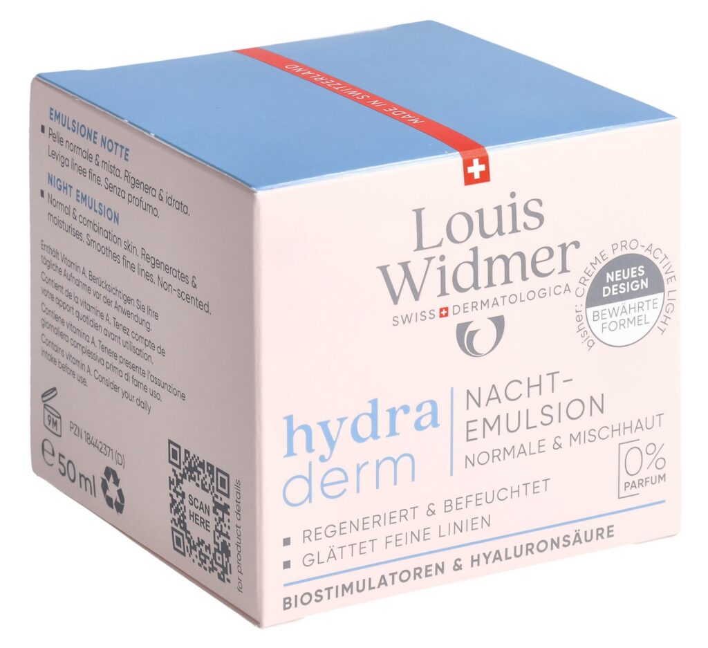 WIDMER Hydraderm émulsion de nuit s parf 50 ml