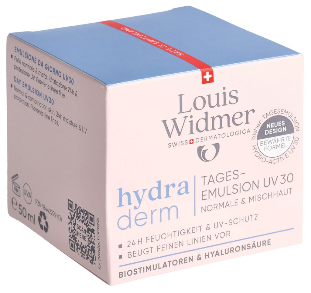 WIDMER Hydraderm émulsion de jour UV30 parf 50 ml