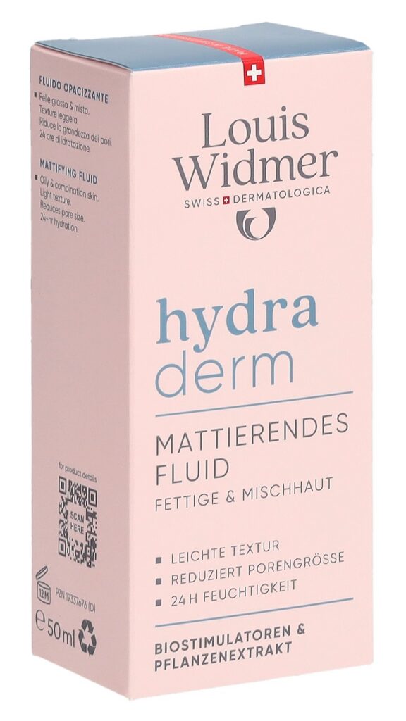 WIDMER Hydraderm fluide matifiant parf 50 ml